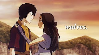 zuko  katara  wolves reupload [upl. by Madalena]