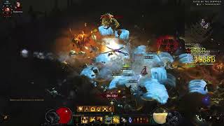 Curses Conquest Season 25 with Monk completes season journey Diablo 3 [upl. by Nirmak]