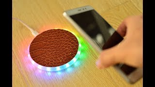 christmas gift diy ideas，How to make a wireless charger with a soundsensing sparklearduino [upl. by Mayworm40]