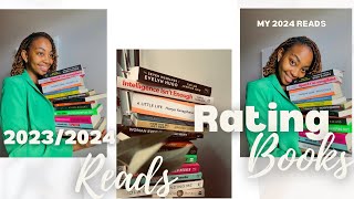 Rating amp reviewing books read in 20232024  Why you should read them books reading [upl. by Leirraj]