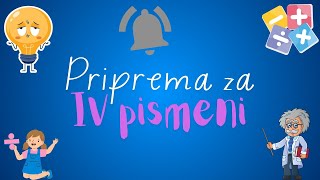 Priprema za IV pismeni zadatak  6 razred [upl. by Stacia]