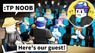 I used Roblox ADMIN to make a TALK SHOW and pretended noobs were celebrities [upl. by Shurlocke]