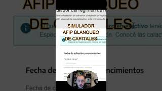 Cuantos dolares puedo blanquear sin pagar impuesto calculadora AFIP blanqueo de capitales afip [upl. by Brockwell]