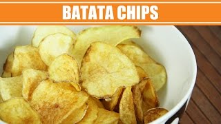 Como fazer Batata Chips caseira [upl. by Drahcir]