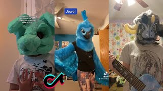 🐱 Furry Memes  Dino Mask TikToks Compilation 14 [upl. by Jonati692]