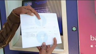 SBI passbook entry kaise karen  passbook print kaise karen  how to print passbook [upl. by Nwotna]