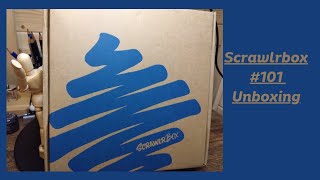 Scrawlrbox 101 Unboxing [upl. by Aryhs]