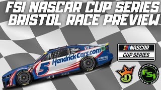 FSi NASCAR Cup Series DFS Picks Show  Bass Pro Shop 500 at BRISTOL MOTOR SPEEDWAY [upl. by Esidarap]