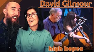 David Gilmour  High Hopes Live at Robert Wyatts Meltdown REACTION with my wife [upl. by Patnode]