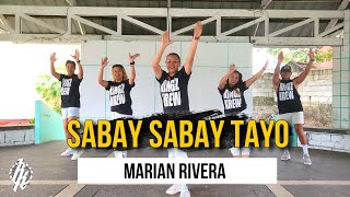 Sabay sabay tayo  Marian Rivera  Dj Jurlan  Tiktok trend  Dance workout  Kingz Krew  Zumba [upl. by Sowell]