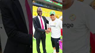 Dame Mbodji visite le Stade Abdoulaye Wade avant Sénégal VS Burkina Faso [upl. by Loree]