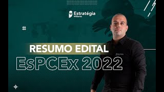 URGENTE  Análise de edital EsPCEx 2022 em 5 MINUTOS [upl. by Woodrow557]