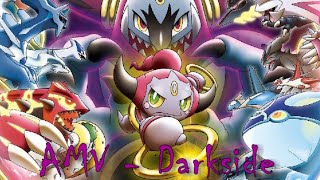 Hoopa vs all legendary Pokemon AMV  Darkside [upl. by Dnomyad]