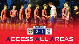 📹 Access All Areas  Guiseley U19 21 York City U19  202425 [upl. by Eeloj]