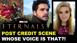 Eternals Post Credit Scene BREAKDOWN  Spoilers Black Knight [upl. by Kalindi]