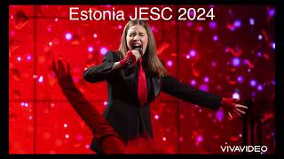 Estonia Junior Eurovision 2024 Annabelle Ats [upl. by Wsan273]