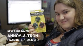 ThinkGeek ANNOYATRON Prankster Pack 30 [upl. by Assirat309]