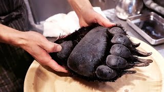 Japanese Food  GIANT BEAR PAW Tokyo Japan [upl. by Mears]