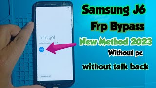 Frp bypass Samsung j6Samsung J6 frp bypass without pcSamsung j6 frp bypass android 10J6 frp unlok [upl. by Abehsile]