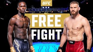 ISREAL ADESANYA vs JAN BLACHOWICZ  FULL FIGHT  FREE FIGHT  mma ufc [upl. by Nytsua]