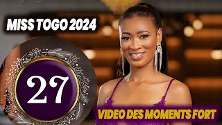 MISS TOGO 2024 LES MOMENTS FORTS DE LA SOIREE REMISE DE LA COURONE MISSTOGO2024 [upl. by Prebo]