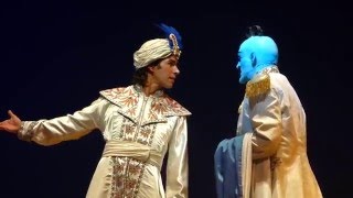 Aladdin A Musical Spectacular 09Jan16 445PM Show [upl. by Ammamaria]