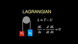 The Atwood Machine with Lagrangian Mechanics [upl. by Nospmoht]