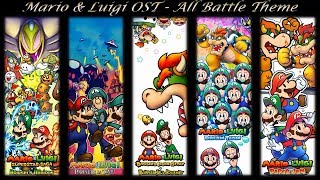 Mario amp Luigi OST  All Battle Theme 2003  2019 [upl. by Avek339]