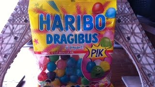 Haribo Dragibus PIK  Produit Français [upl. by Kcirrag]