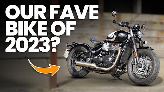 Triumph Bobber Chrome Review Go Nowhere Silently [upl. by Angrist408]