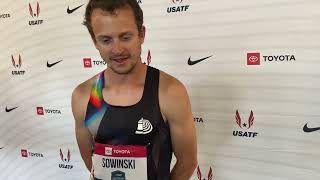 Erik Sowinski 800m SemiFinals USATF Championships [upl. by Reynard318]