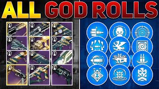 Every Brave GOD ROLL You Should Look Out For ALL Weapons  Destiny 2 Into the Light [upl. by Cristin]