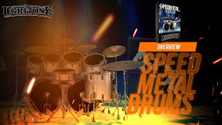 Speed Metal Drums  80s Metal Drum Library [upl. by Ithnan]