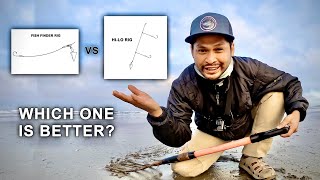 HILO RIG vs FISH FINDER RIG  Surf Fishing [upl. by Buine]