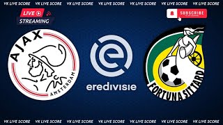 AFC Ajax vs Fortuna Sittard 🔴Live Match Today⚽🎬 [upl. by Assilem900]