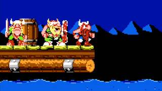 Lost Vikings 2  Smugglers Cove on NES MMC5 [upl. by Drol]