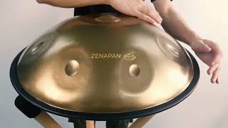 Handpan 9 notes gold  D Minor  440hz [upl. by Esinahs]