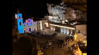 MATERA Christmas  Presepe Vivente nei Sassi [upl. by Abelard]