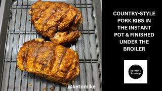 Country Style Pork Ribs in the Instant Pot Tender and Flavorful Recipe [upl. by Mccomb]