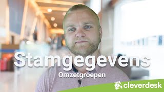 Stamgegevens  Omzetgroepen [upl. by Mahoney700]