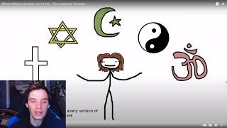 Historian Reacts  Where Religious Symbols Come From by Sam ONella Academy [upl. by Kirrad550]