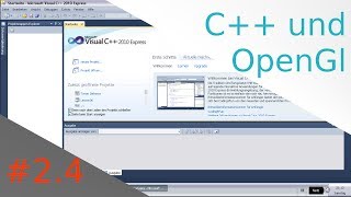 Spieleprogrammierung mit c und opengl part24 ein schwarzes Fenster [upl. by Elokcin695]