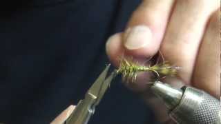 Fly Tying Instructions Doug Uyematsu Ties Purple Veil Damselfly Nymph [upl. by Ayenet]