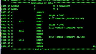 select opcode in rpgle [upl. by Ferrel]