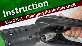 INSTRUCTION Changing the flexible shaft [upl. by Massie]