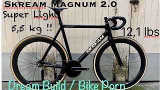 Crazy Light 55kgs SKREAM MAGNUM 20 Brakeless [upl. by Kristine77]