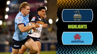 Super Rugby Pacific 2023  Brumbies v Waratahs  Rd 6 Highlights [upl. by Inoue]