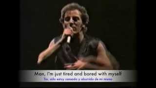 Bruce Springsteen  Dancing in the Dark sub esp [upl. by Taylor949]