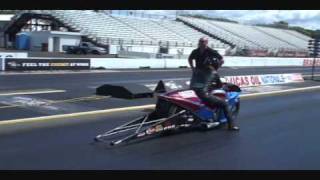 Dawn Minturn Pro Stock Motorcycle Testing August 16 2010wmv [upl. by Salokin847]