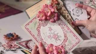 Flowershaping 101 How to Shape Gorgeous Arianna Blooms Flowers for Cardmaking [upl. by Allenaj]